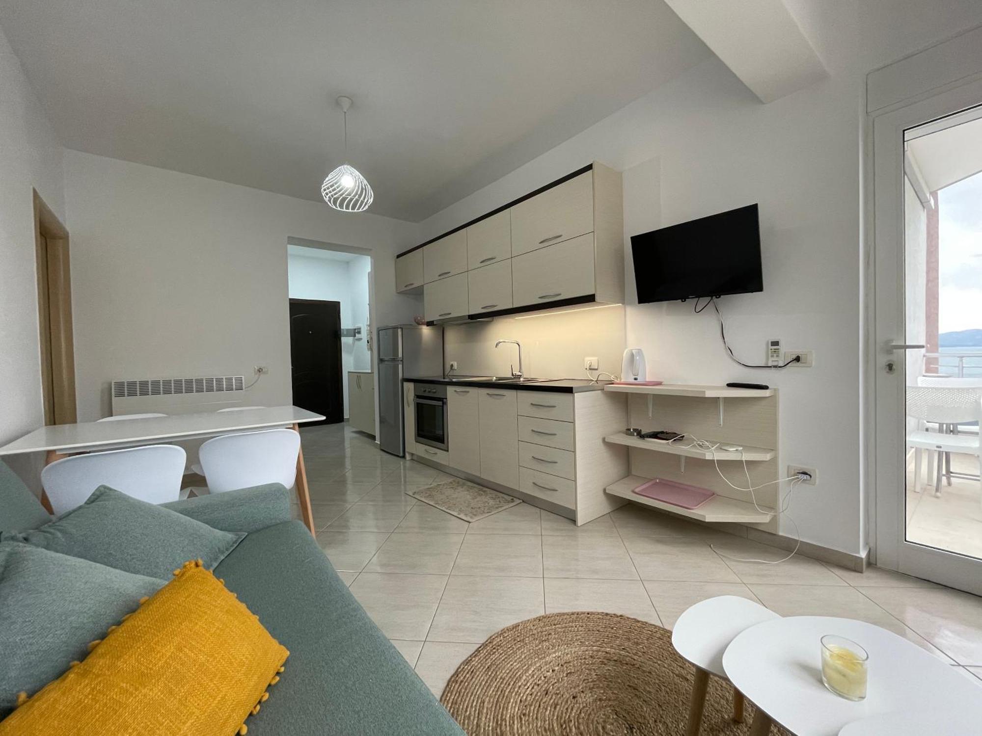 Susy Sea View Apartment Sarandë Exterior foto
